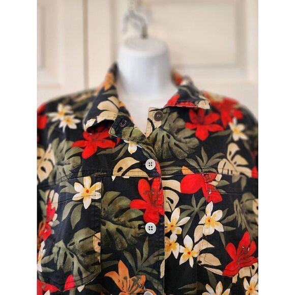 Chico's Floral Blouse - Picture 2 of 8